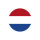 Drapeau neerlandais Traduction et doublage de vidéos en neerlandais